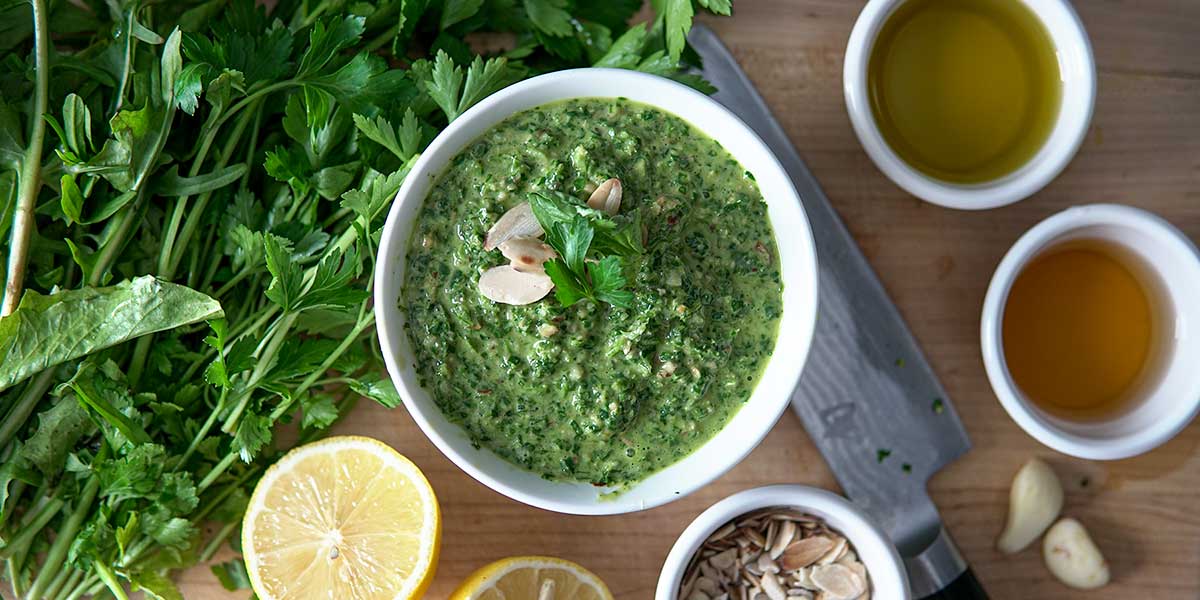How to Make a Functional Food Pesto Sauce